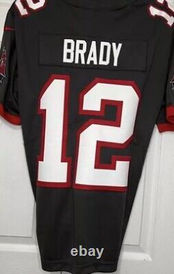 Tom Brady Tampa Bay Bucs Nike Vapor Limited Super Bowl LV Jersey L NWT Cap Patch