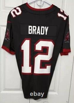 Tom Brady Tampa Bay Bucs Nike Vapor Limited Super Bowl LV Jersey L NWT Cap Patch