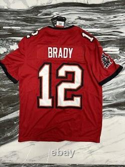 Tom Brady Vapor Jersey Nike On Field Tampa Bay Buccaneers Captain's Sz L New NWT