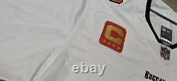 Tom Brady White Tampa Bay Buccaneers Super Bowl 55 Nike Jersey Mens Large