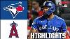 Toronto Blue Jays Vs Los Angeles Angels Full Game Highlights Espn Mlb
