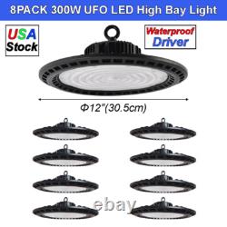UFO Led High Bay Light 300W Commercial Factory Warehouse Garage Shop Light 6500k