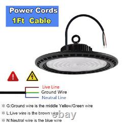 UFO Led High Bay Light 300W Commercial Factory Warehouse Garage Shop Light 6500k