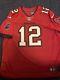 Used Tom Brady Xxl Mens Tampa Bay Buccaneers Red Vapor Limited Nike Jersey Nwt