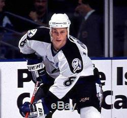 VINCENT LECAVALIER Tampa Bay Lightning 1998 CCM Throwback Home NHL Hockey Jersey