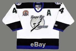 VINCENT LECAVALIER Tampa Bay Lightning 2004 CCM Throwback Away NHL Hockey Jersey