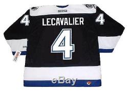 VINCENT LECAVALIER Tampa Bay Lightning 2004 CCM Throwback Home NHL Hockey Jersey