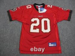 VINTAGE Ronde Barber Tampa Bay Buccaneers Jersey Mens Medium Red NFL Football