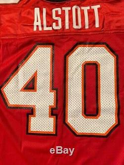 VTG 1998 NIKE Mike Alstott TAMPA BAY BUCS Football Jersey L NWT 90s Buccaneers