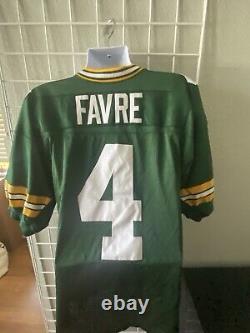 VTG 90s Nike Team Authentic NFL Green Bay Packers Brett Favre 4 Jersey 48 XL