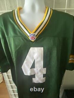 VTG 90s Nike Team Authentic NFL Green Bay Packers Brett Favre 4 Jersey 48 XL