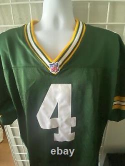 VTG 90s Nike Team Authentic NFL Green Bay Packers Brett Favre 4 Jersey 48 XL