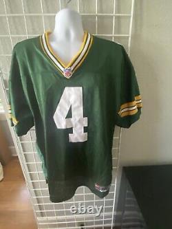 VTG 90s Nike Team Authentic NFL Green Bay Packers Brett Favre 4 Jersey 48 XL