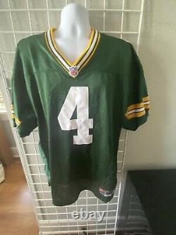 VTG 90s Nike Team Authentic NFL Green Bay Packers Brett Favre 4 Jersey 48 XL