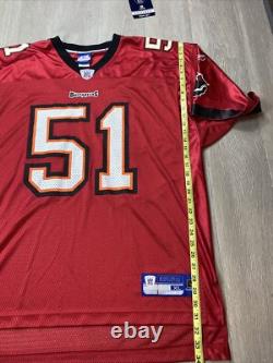 VTG Tampa Bay Buccaneers Jersey SIGNED Barrett Ruud New Reebok Vintage New Rare