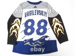 Vasilevskiy Tampa Bay Lightning Authentic Adidas Reverse Retro 2.0 Hockey Jersey