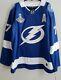 Victor Hedman #77, Tampa Bay Lightning 2020 Stanley Cup Champs Jersey. Size M