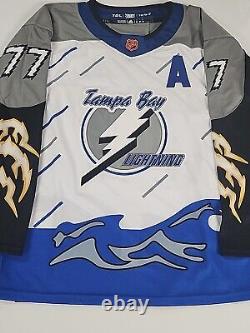 Victor Hedman Autographed Signed Tampa Bay Lighting Retro 2.0 Jersey JSA COA