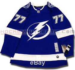 Victor Hedman Tampa Bay Lightning Home Authentic Pro Adidas NHL Jersey