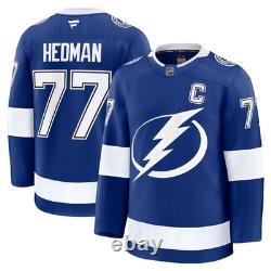 Victor Hedman Tampa Bay Lightning Premium Jersey NWT Multiple Sizes