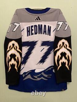 Victor Hedman Tampa Bay Lightning Reverse Retro 2.0 Jersey Adidas 54
