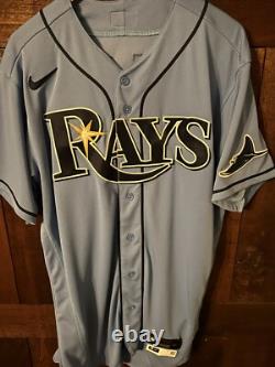 Vidal Brujan Tampa Bay Rays Miami Marlins New York Mets MLB Nike Signed Jersey