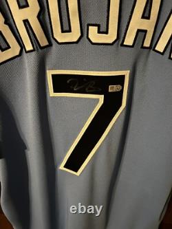 Vidal Brujan Tampa Bay Rays Miami Marlins New York Mets MLB Nike Signed Jersey