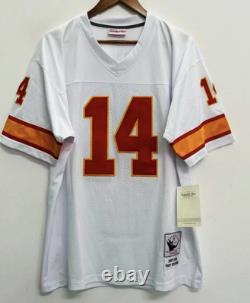 Vinny Testaverde #14 Tampa Bay Buccaneers Throwback NFL Jersey NWT Sewn M-3XL