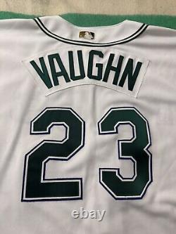 Vintage 2000 2001 2002 Tampa Bay Devil Rays Greg Vaughn 23 Jersey Size 52 2X XXL