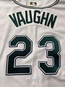 Vintage 2000 2001 2002 Tampa Bay Devil Rays Greg Vaughn 23 Jersey Size 52 2X XXL