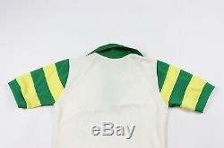 Vintage 80s New Youth Large Tampa Bay Rowdies NASL Soccer Jersey Striped White