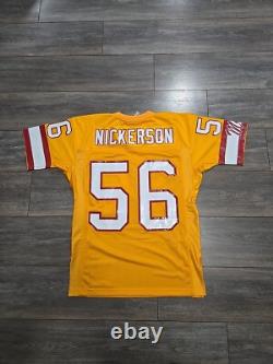 Vintage Authentic Hardy Nickerson Buccaneers Jersey 40 Medium Mitchell Ness