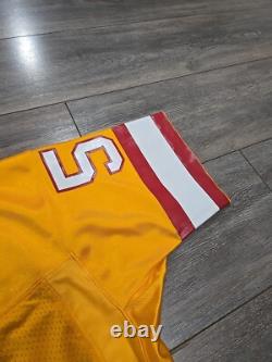 Vintage Authentic Hardy Nickerson Buccaneers Jersey 40 Medium Mitchell Ness