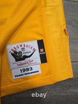 Vintage Authentic Hardy Nickerson Buccaneers Jersey 40 Medium Mitchell Ness