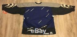 Vintage CCM Tampa Bay Lightning Storm Alternate Hockey Jersey XXL Nwt