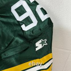 Vintage Green Bay Packers Reggie White #92 Starter Jersey 48 Pro Line Issued New