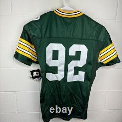 Vintage Green Bay Packers Reggie White #92 Starter Jersey 48 Pro Line Issued New
