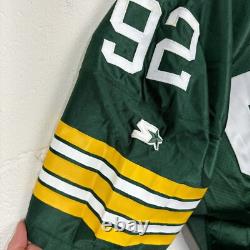 Vintage Green Bay Packers Reggie White #92 Starter Jersey 48 Pro Line Issued New