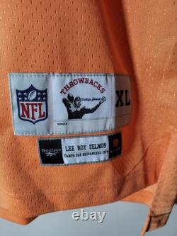 Vintage Lee Roy Selmon Tampa Bay Buccaneers Jersey Reebok Size Large NFL HOF 95
