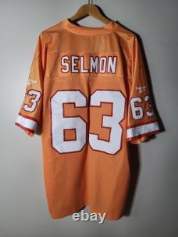 Vintage Lee Roy Selmon Tampa Bay Buccaneers Jersey Reebok Size Large NFL HOF 95