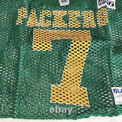 Vintage Logo Seven 7 Green Bay Packers Football Jersey Cropped Mesh Boxy Fit