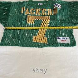 Vintage Logo Seven 7 Green Bay Packers Football Jersey Cropped Mesh Boxy Fit
