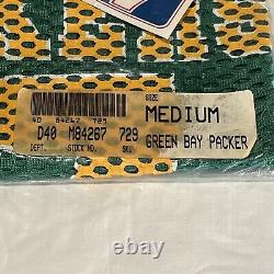 Vintage Logo Seven 7 Green Bay Packers Football Jersey Cropped Mesh Boxy Fit