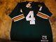 Vintage Mitchell & Ness Brett Favre #4 Green Bay Packers Throwback Jersey
