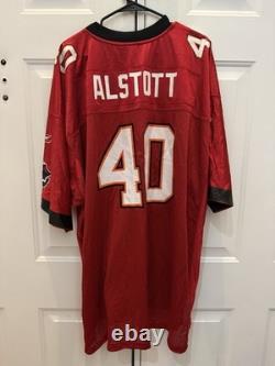 Vintage Reebok NFL Tampa Bay Buccaneers Mike Alstott Red 3XL Jersey NWT