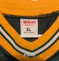 Vintage Sewn Brett Favre Green Bay Packers Wilson NFL Jersey XL RARE NWT