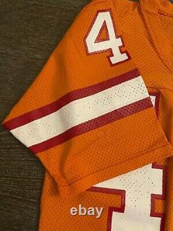 Vintage Tampa Bay Buccaneers Jersey Creamsicle NWOT #42 Johnson Sandknit Small S