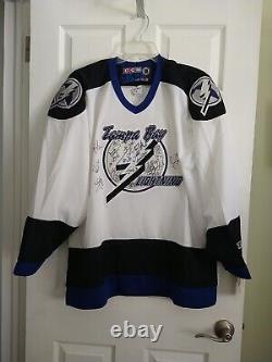 Vintage Tampa Bay Lightning Jersey NWT Signed