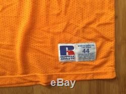 Vintage Throwback Craig Erickson Tampa Bay Buccaneers Jersey Size 44 Orange
