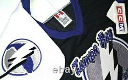 Vintage-nwt-sm Tampa Bay Lightning 2004 Stanley Cup Patch NHL CCM Hockey Jersey